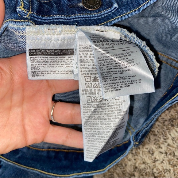 NWT Men’s Levi’s Hype Trucker Blue Denim Jacket - Picture 8 of 8